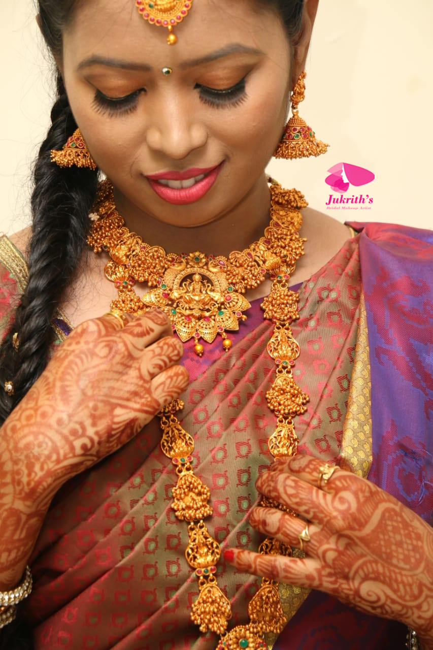 Jukrith Best Professional Bridal Makeup Artist in Chennai Makeup Artist