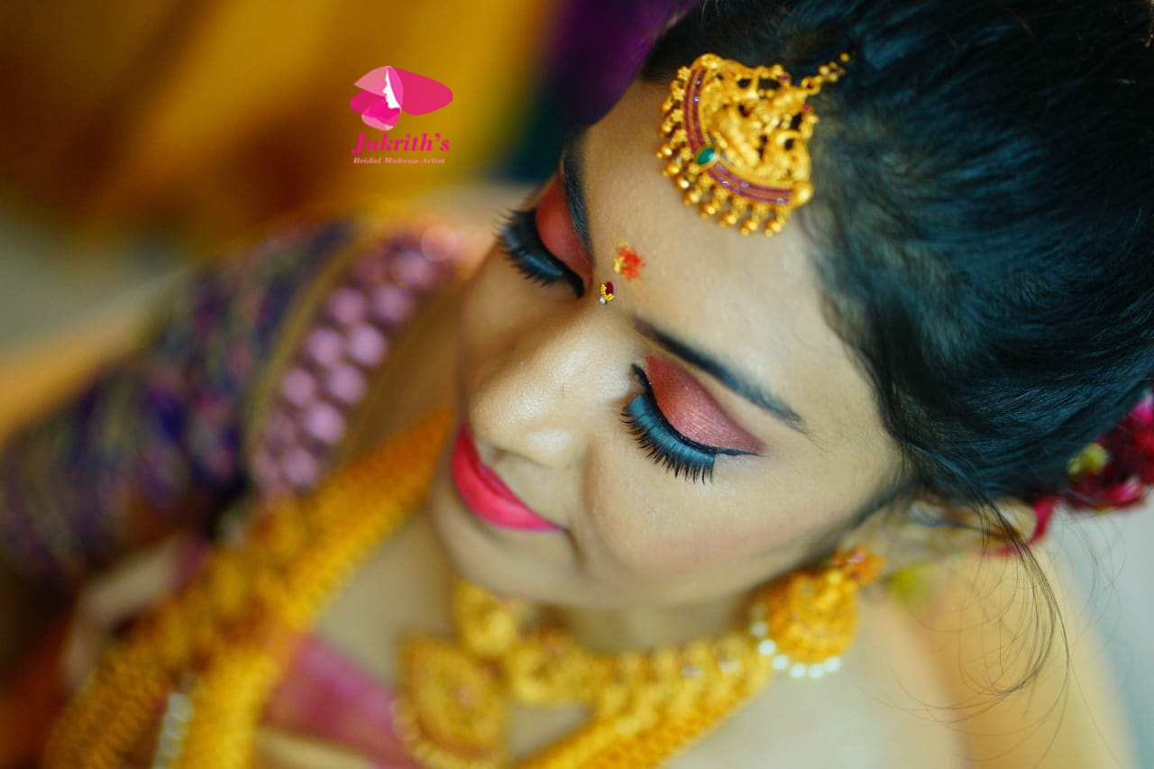 Jukrith Best Professional Bridal Makeup Artist in Chennai Makeup Artist