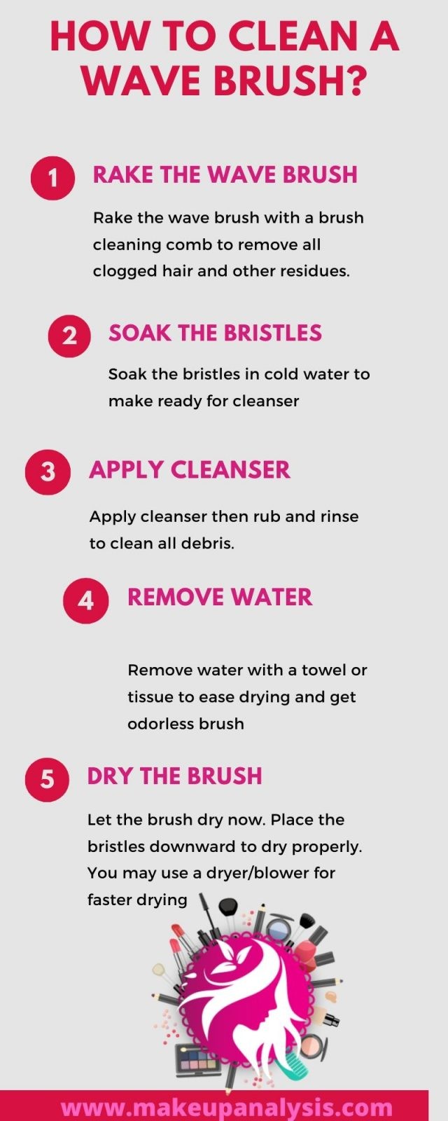 How to clean a wave brush? - Makeup Analysis