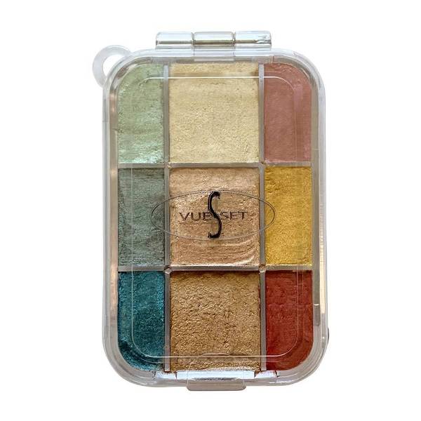 Vueset Gypsy 9 Sections Empty Mini Palette Makeup and Glow