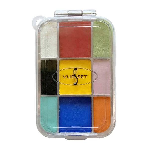 Vueset Gypsy 9 Sections Empty Mini Palette Makeup and Glow