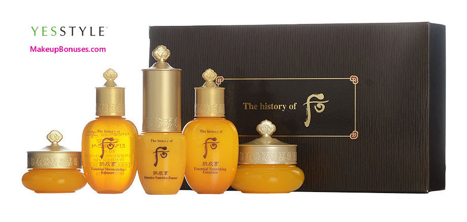 The History of Whoo Free Gift YesStyle Makeup Bonuses