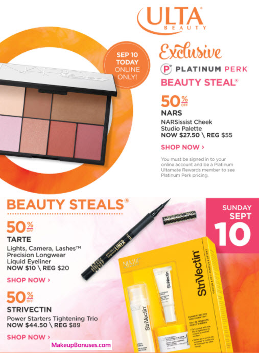 Beauty Discounts at BH Cosmetics, NUME, & Ulta Makeup Bonuses