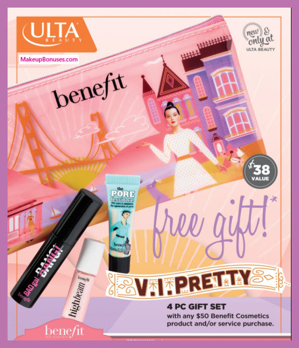 Bonus Gift + Discount Offers at ULTA Beauty Makeup Bonuses