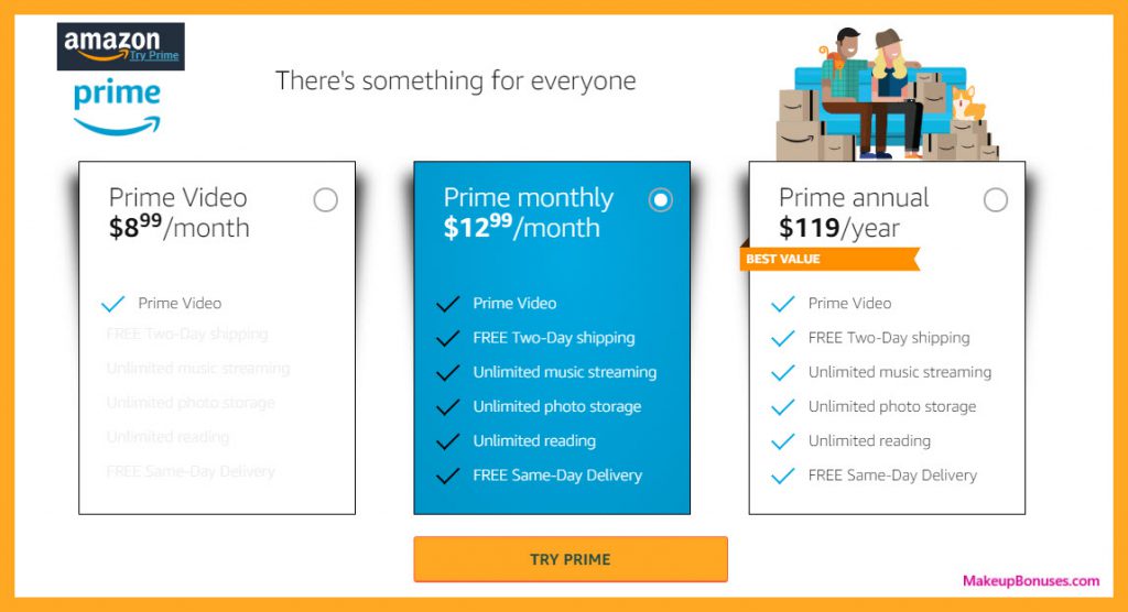 Amazon PRIME DAY Discounts + Free Gifts Makeup Bonuses