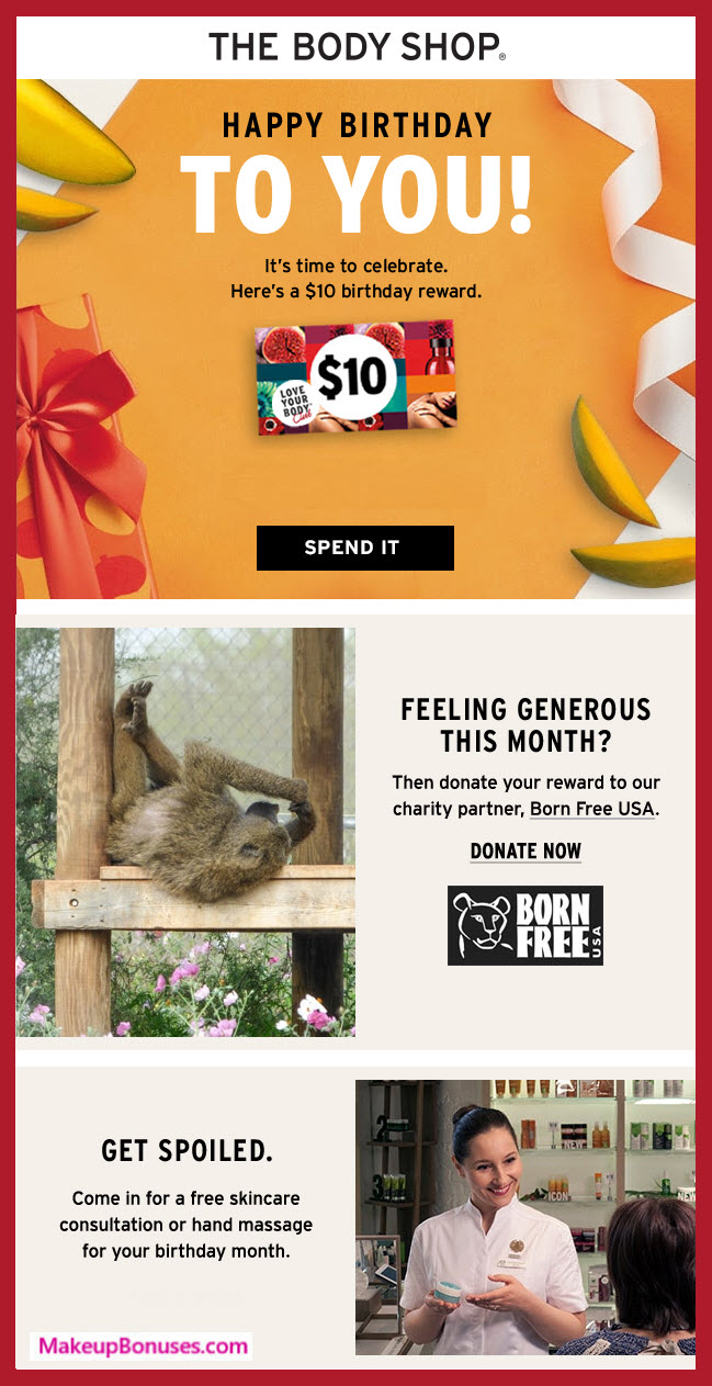 131 Stores w/ FREE BEAUTY Birthday Gifts! Makeup Bonuses