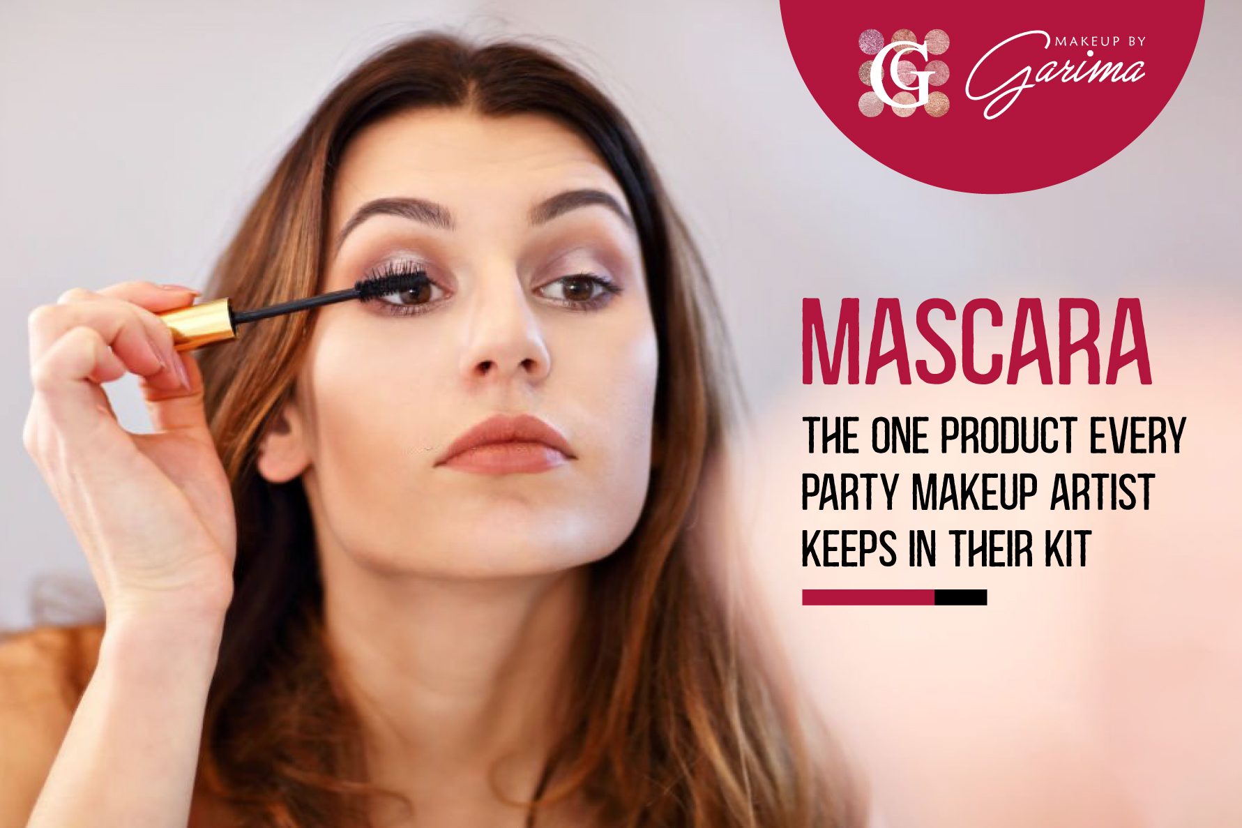 Mascara The One Product Every Party Makeup Artist Keeps in Their Kit