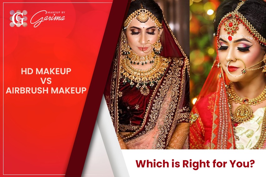 HD Makeup vs. Airbrush Makeup Which is Right for You? Makeup By Garima