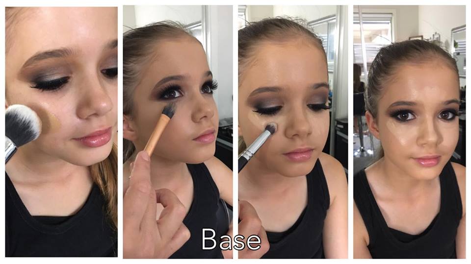 Dance makeup Rebekah Foxe Hair and Makeup