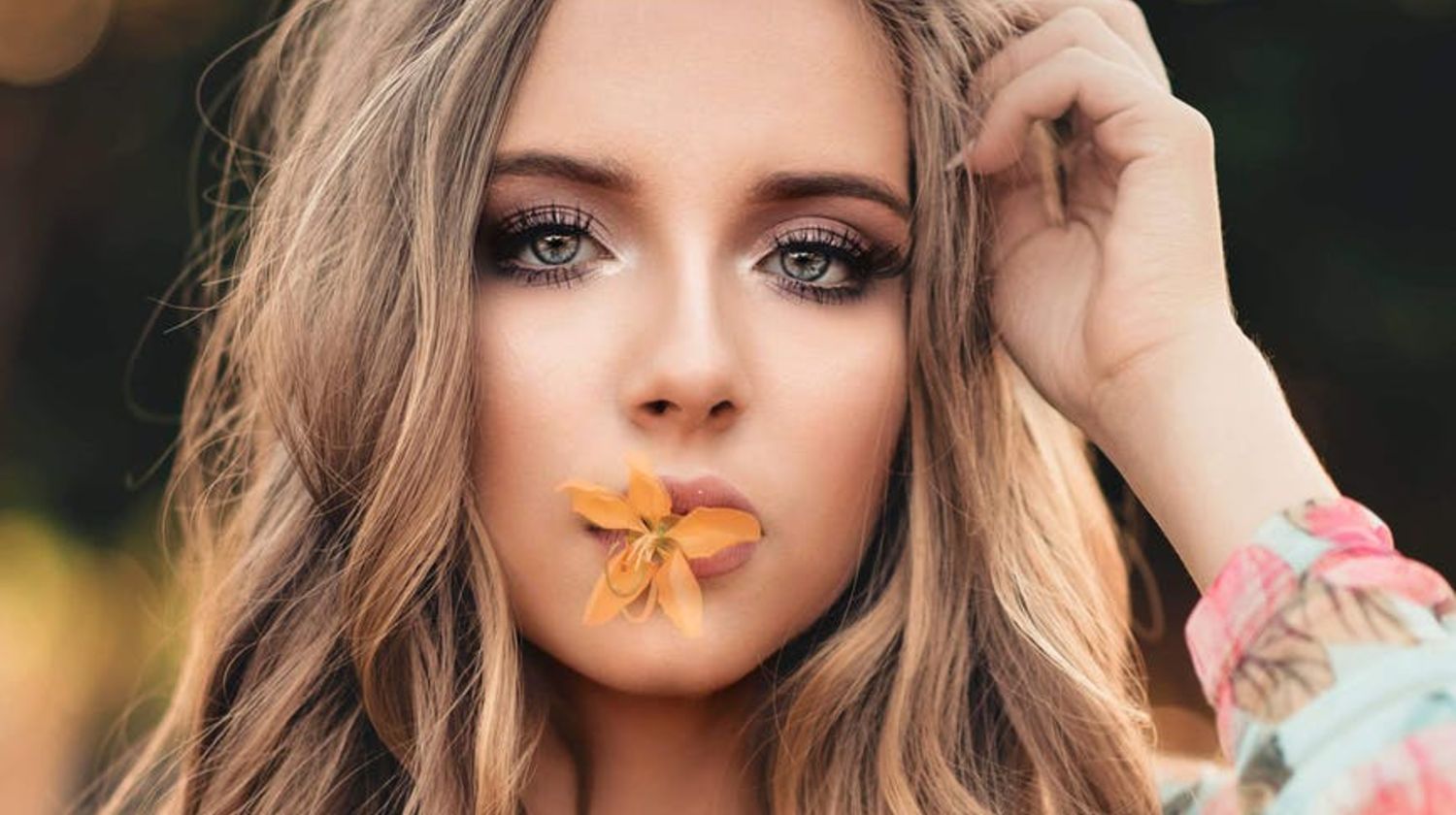 Flower Beauty Makeup Tutorial Bios Pics