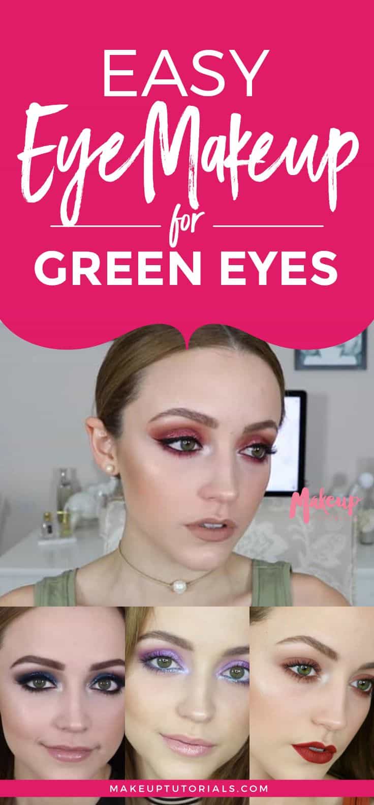 Easy Eye Makeup For Green Eyes Makeup Tutorials Guide