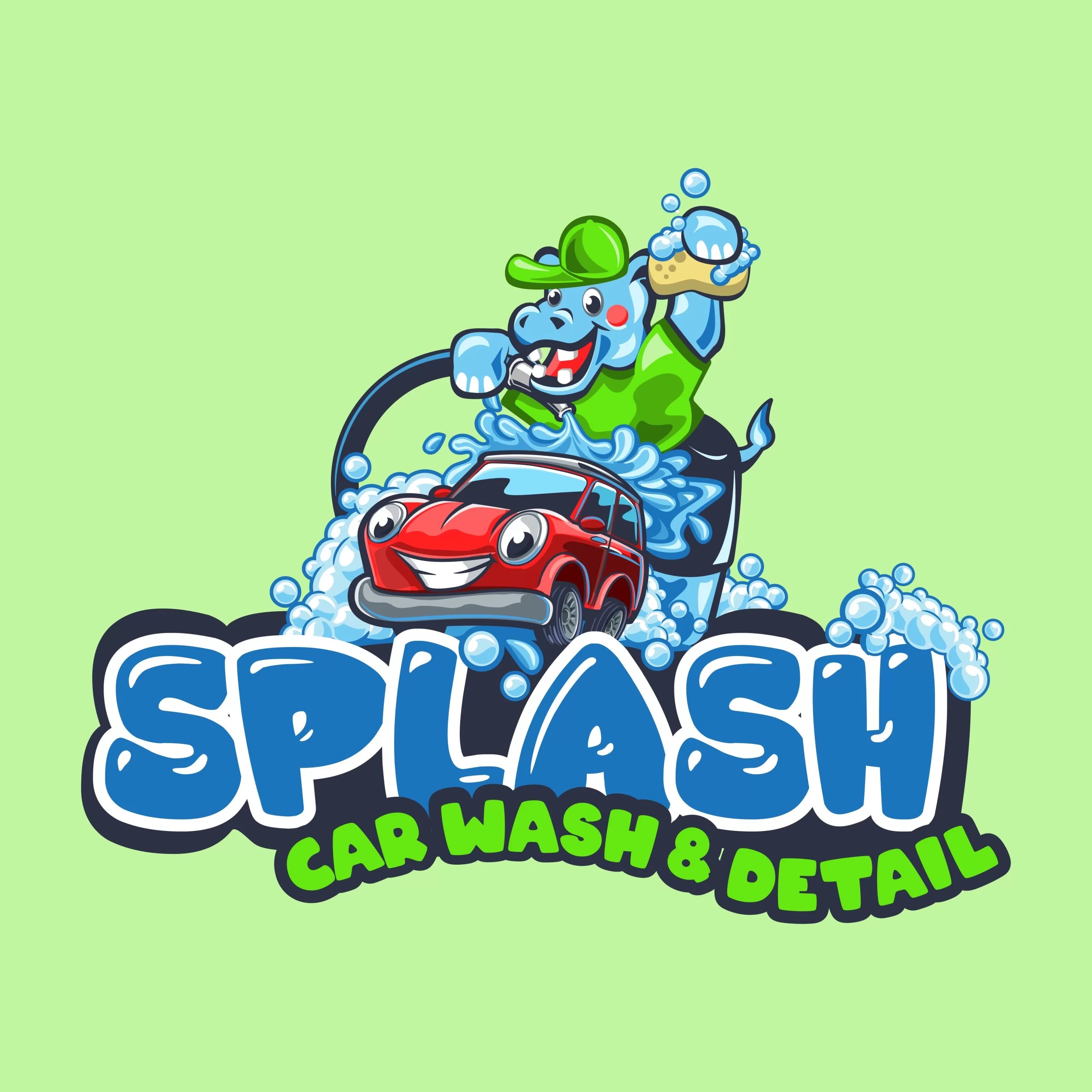 Portfolio Splash Car Wash Branding Manteca