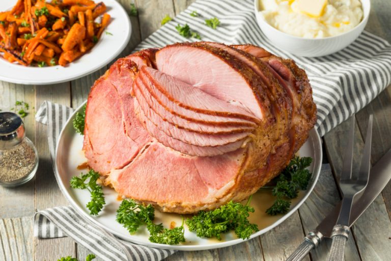 Southern Style Crock Pot Ham With A Coke, Mustard & Pineapple Glaze