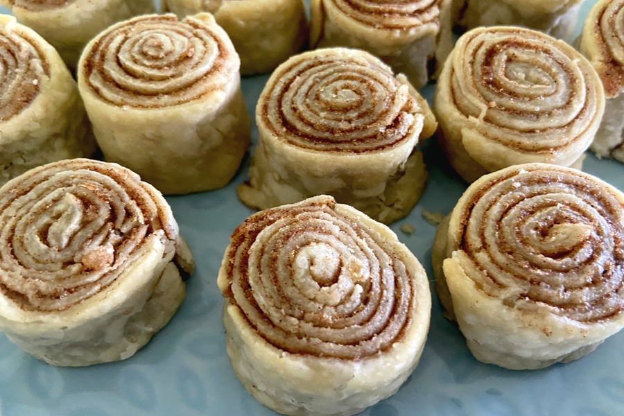 Grandma's Pie Crust Pinwheel Cookies - Just 4 Ingredients Required!