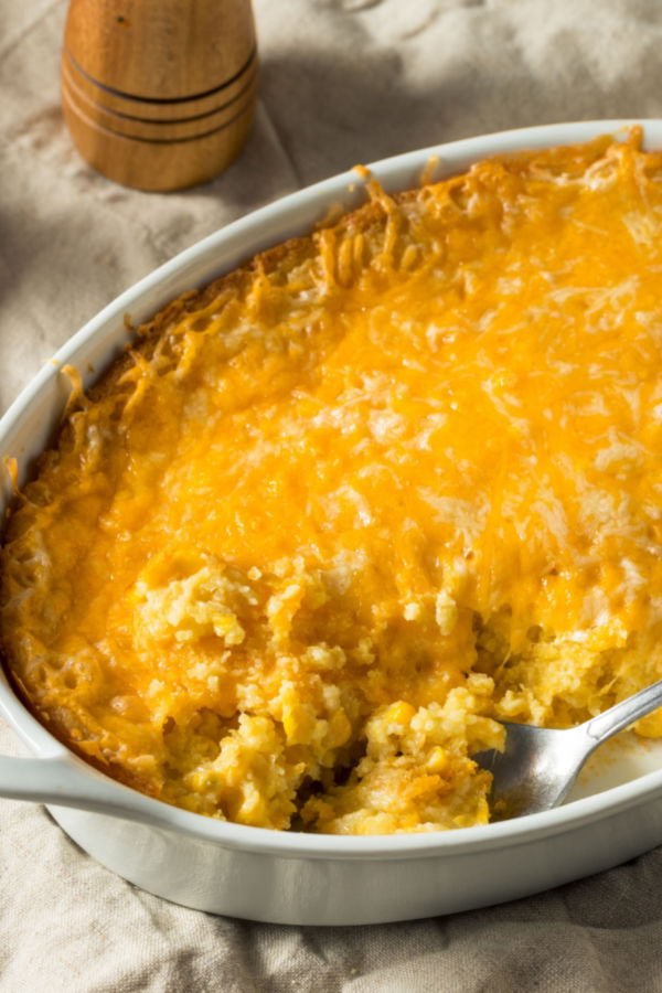 Easy Corn Casserole Recipe with Cheese 2023 AtOnce