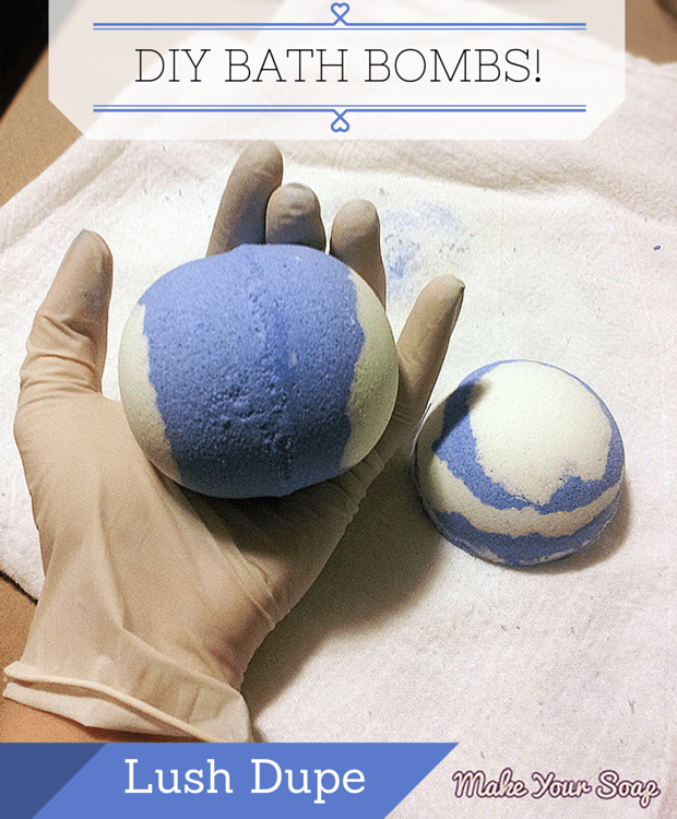 DIY Bath Bomb Tutorial Lush Dupe! Make Your Soap