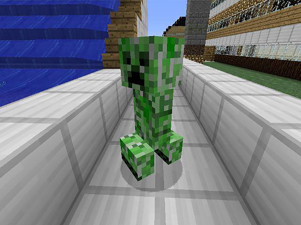 Minecraft Creeper Body Inside