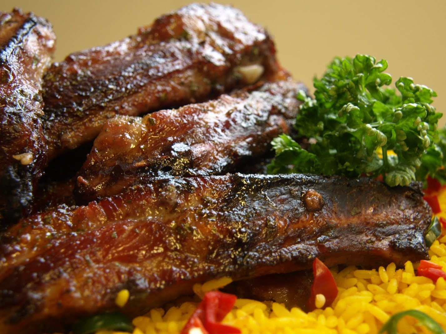 Honey Barbecue Ribs Make