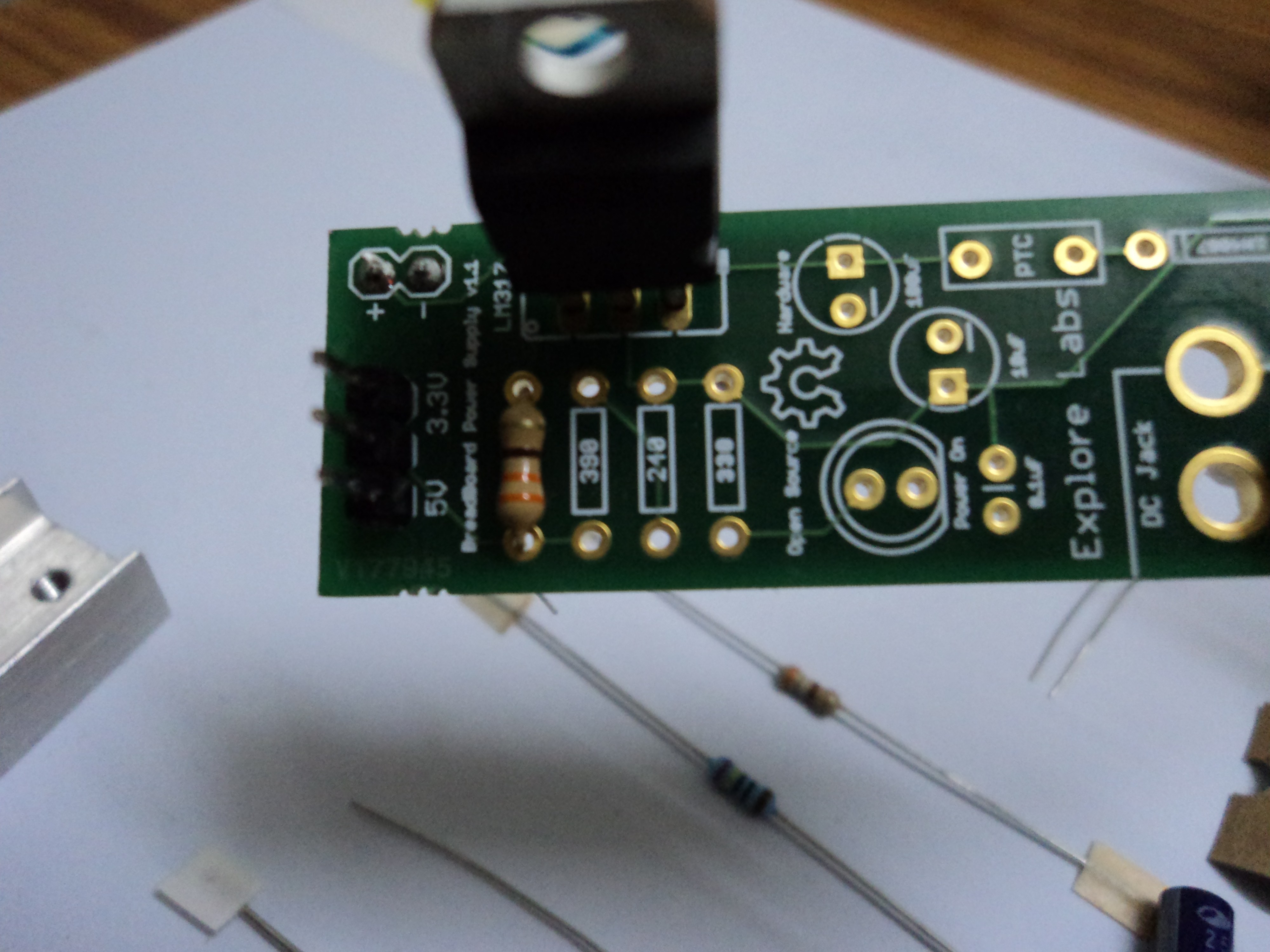 Making a BreadBoard Power Supply Make