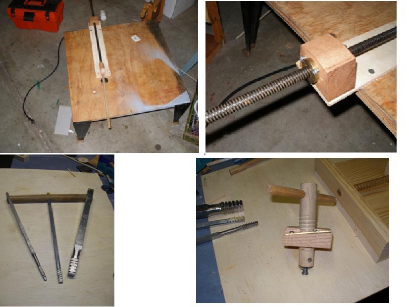 Wooden Lead Screws Make