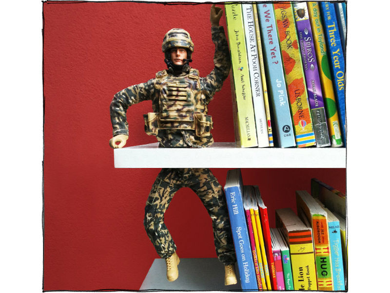 War and Peace Bookend Make
