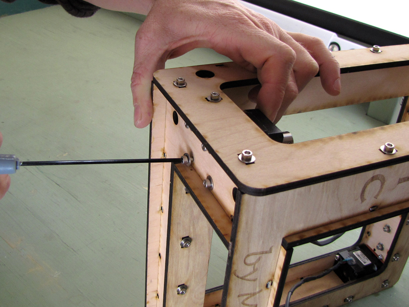 The MakerGear Mosaic 3D Printer Part IV The ZAxis Make