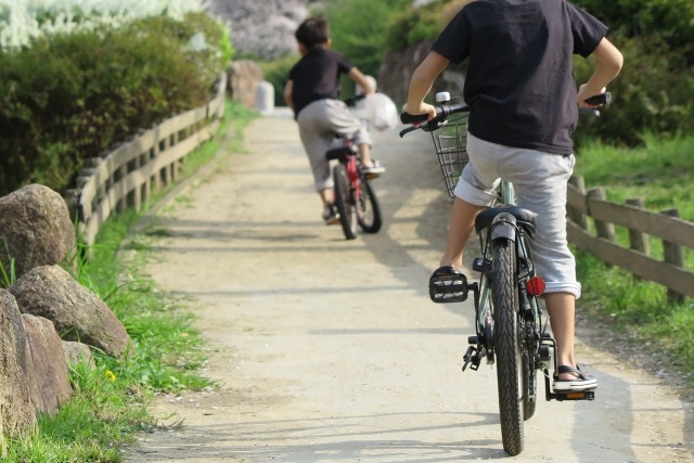 大声で叫びながら自転車で爆走する小学生男子。一体何事かと思いきや・・・