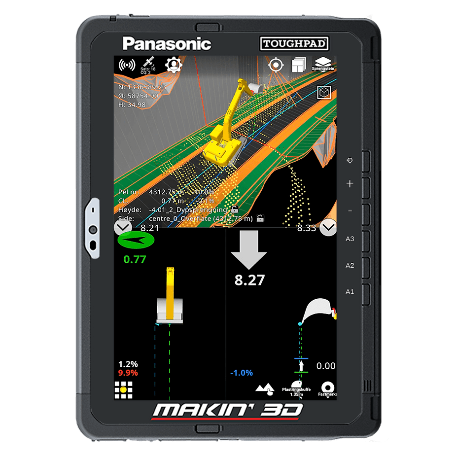 Using Makin’ Machine Control to Conquer Norway’s Rugged Terrain Makin