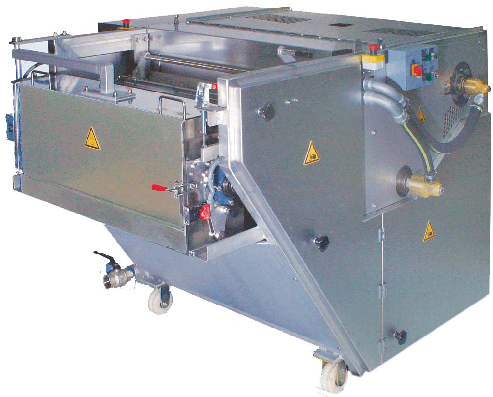 Drum cooler for hot melt processes