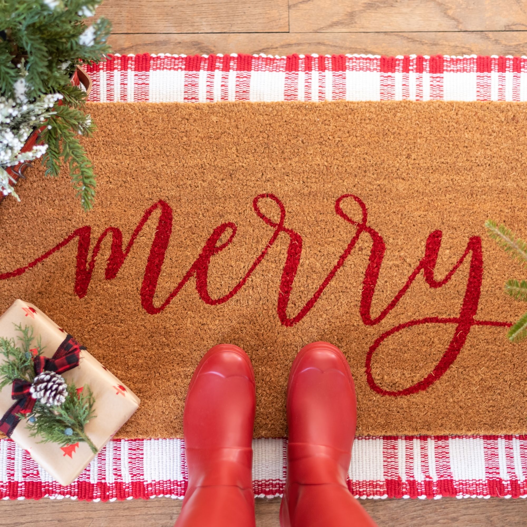 The Best Christmas Mats for Your Porch Making A Space