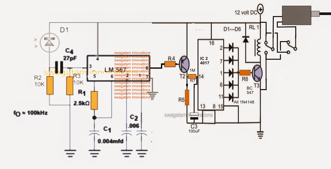 2 Channel Ir Remote Control Circuit Diagram - Circuit Diagram