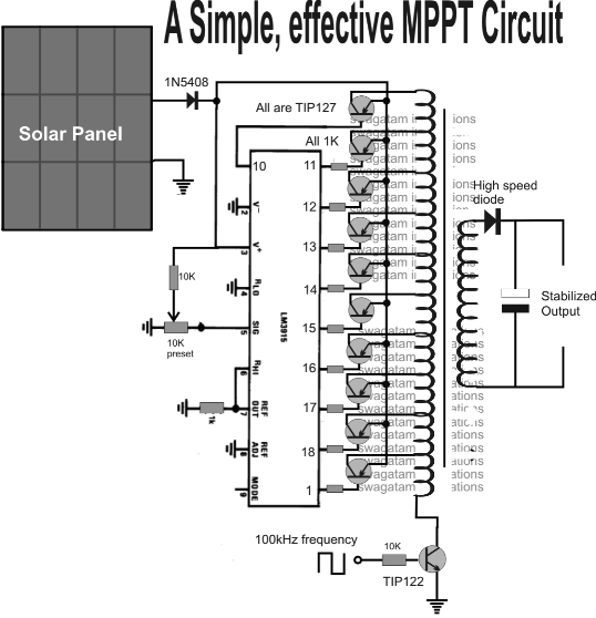 Homemade Buck Boost MPPT Circuit – Making Easy Circuits