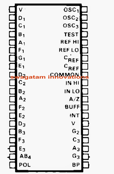 Simple Digital Voltmeter Circuit