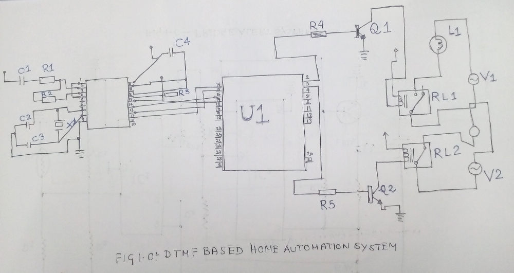 Simple Home Automation System Circuit