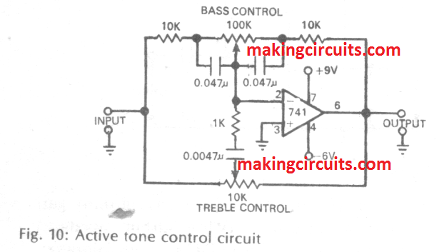 741 Stereo Preamplifier Circuit Diagram - Wiring Diagram