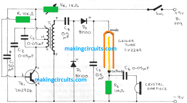 High Voltage Detector Circuit Diagram - Circuit Diagram