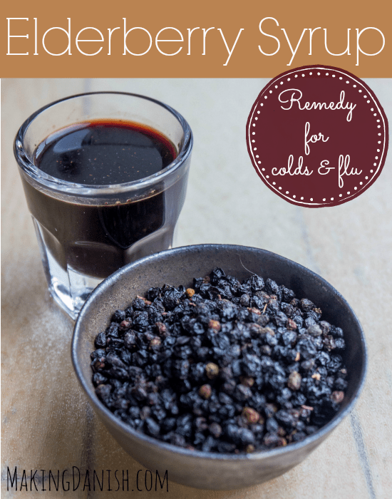 Black Elderberry Syrup Remedy for colds and flu