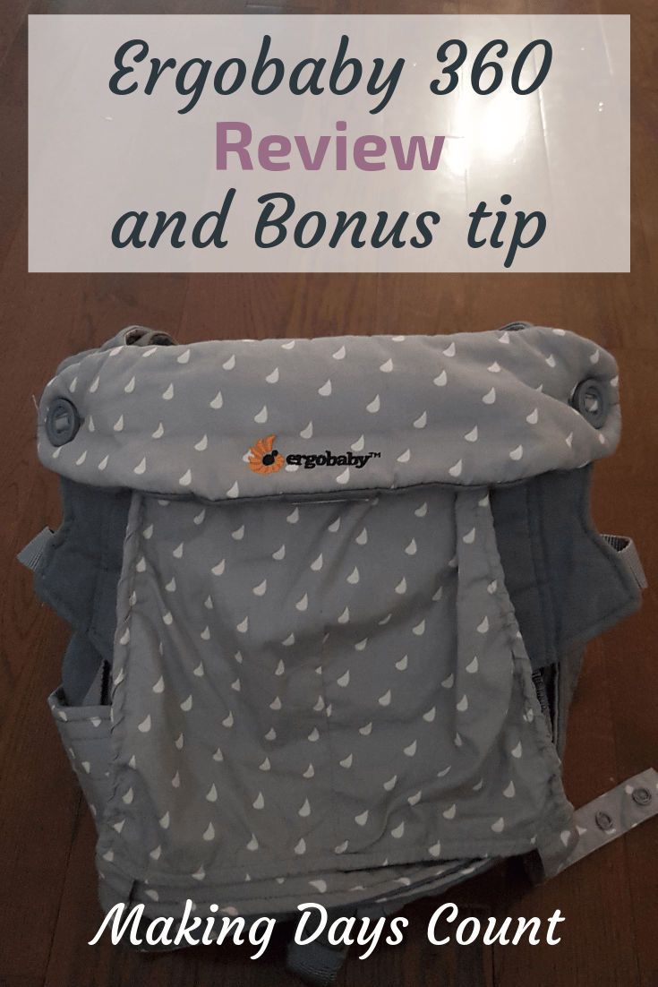 ErgoBaby 360 Carrier Review Making Days Count