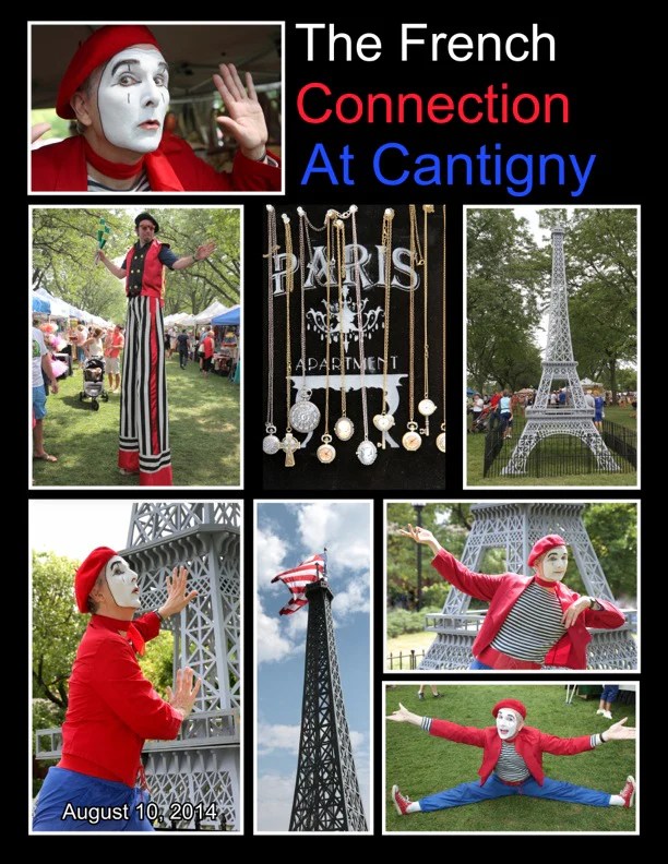 Chicago Living Statues Making Faces Chicago