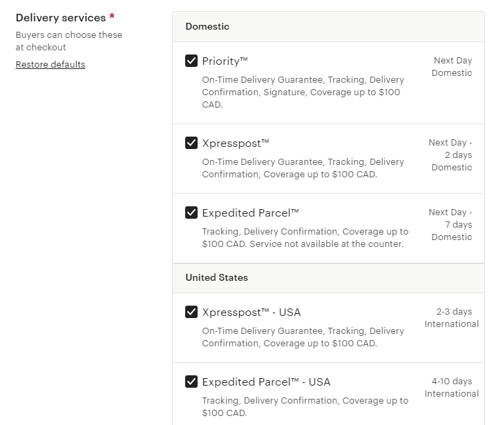 How to Set Up Calculated Shipping Rates on Etsy Making for a Living