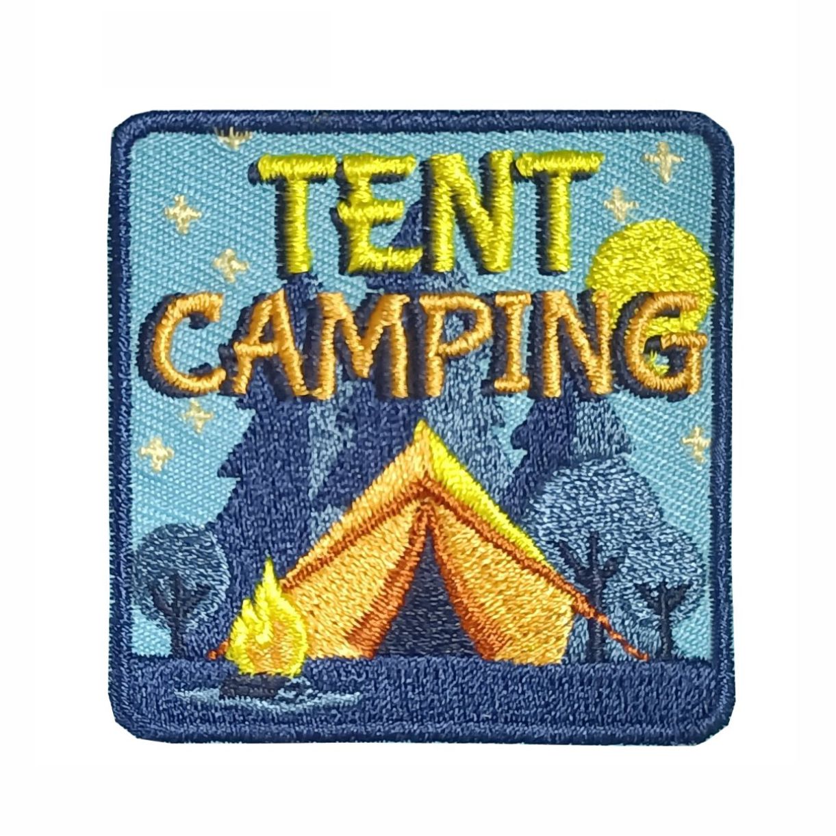 Tent Camping Patch MakingFriends