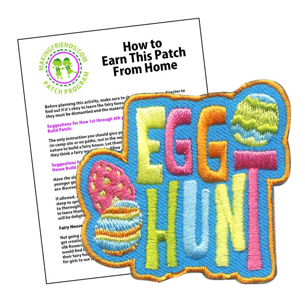 Egg Hunt Patch Program® Eggs MakingFriends
