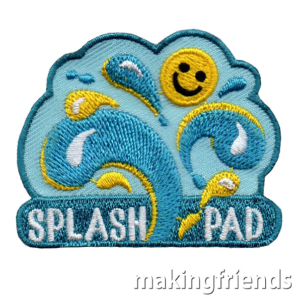 Splash Pad Patch MakingFriends