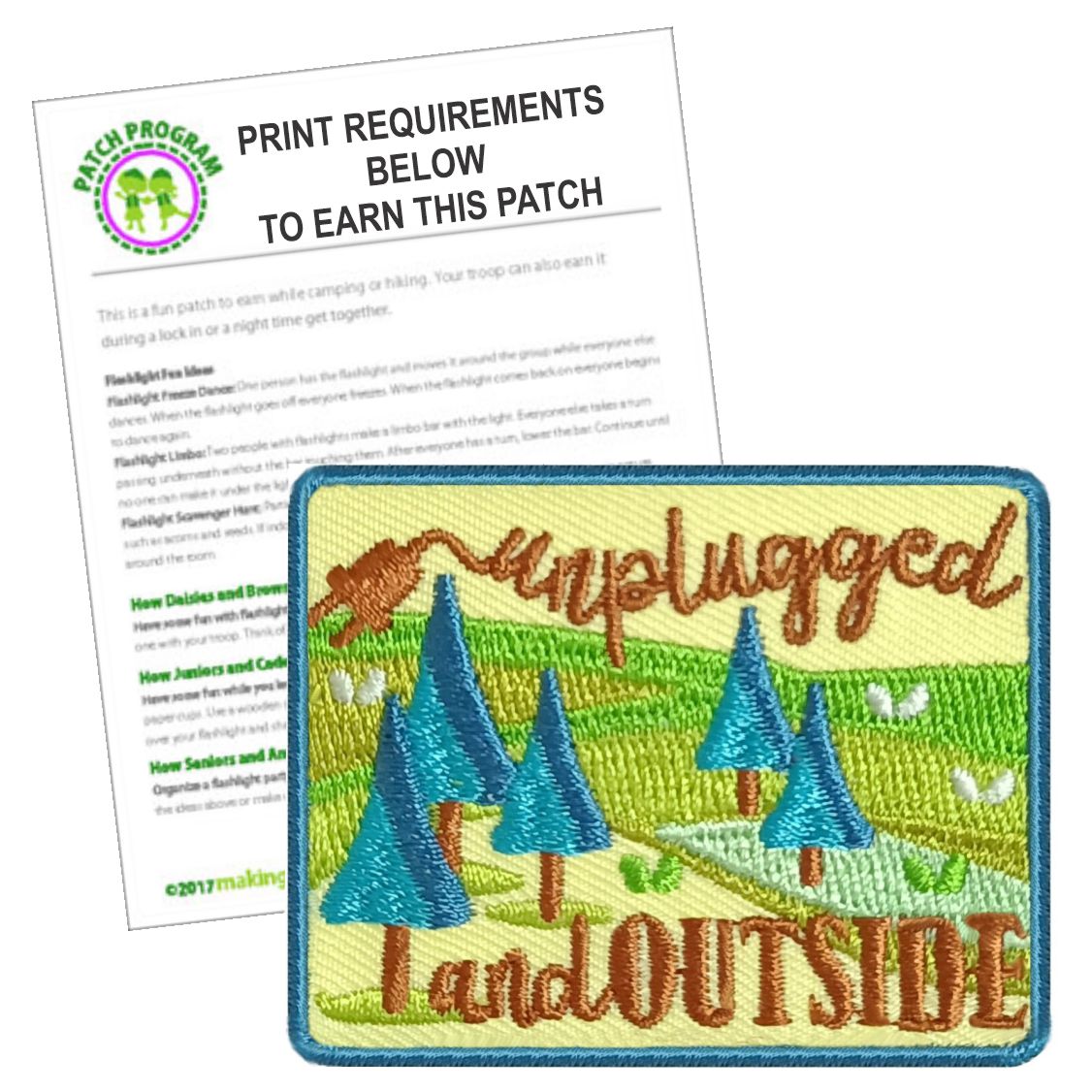 Taught Outdoor Skills Patch - MakingFriends