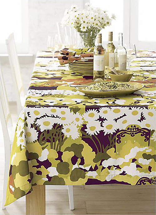 Marimekko La Botte Floral Tablecloth Making it Lovely