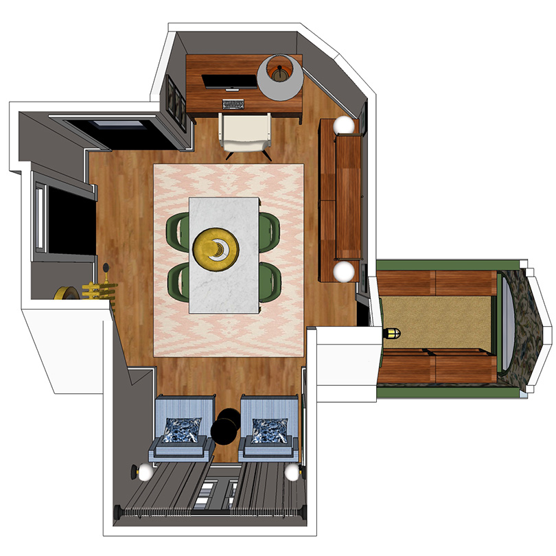 One Room Challenge Week 2 (Office Design and Layout) Making it Lovely