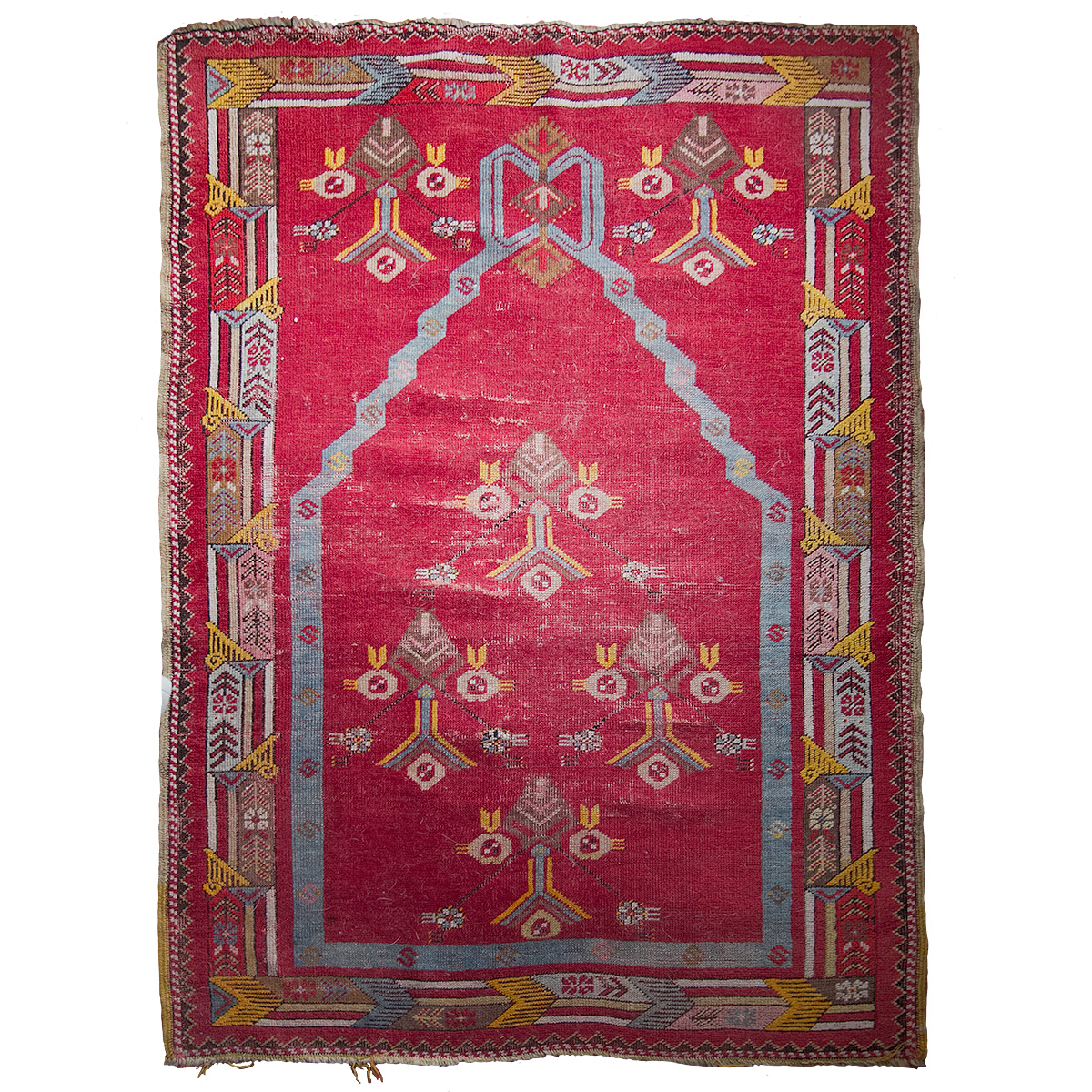 Tibetan Prayer Rug Making it Lovely