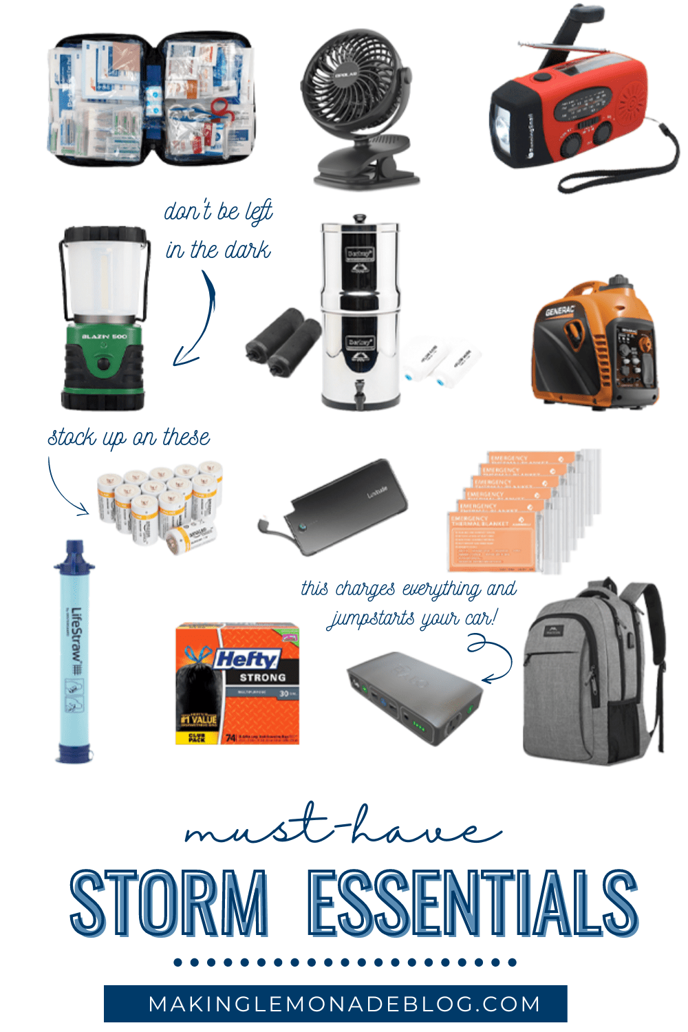 Hurricane Preparation Tips + MustHave Emergency Preparedness Kit