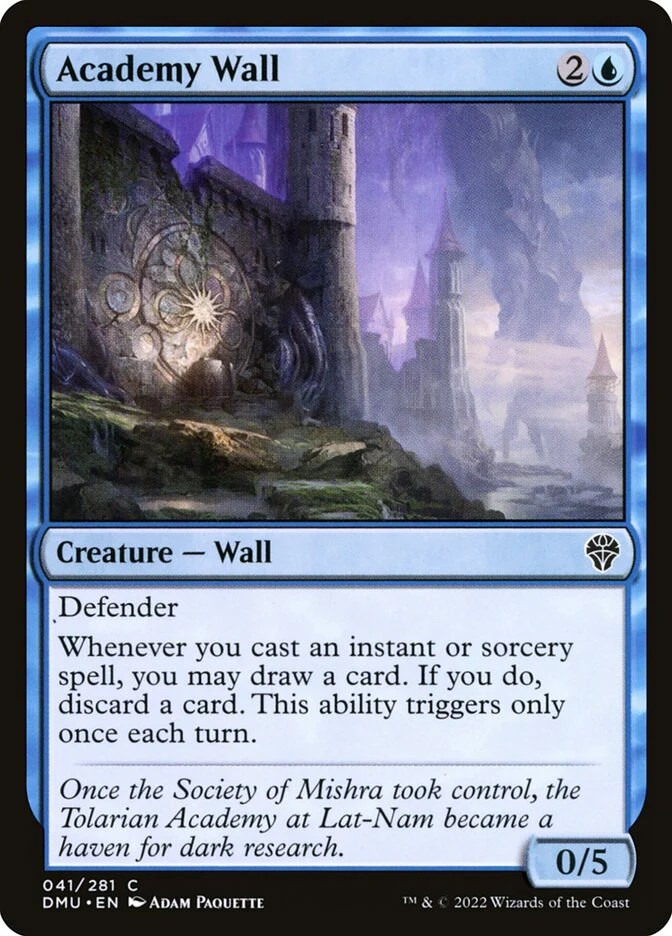 Monoblue in Historic Pauper Making Mythic