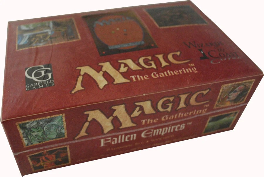 Fallen Empires Booster Box Making Mythic